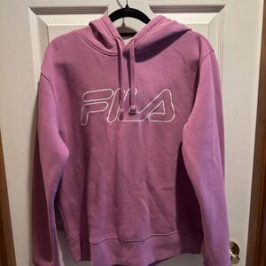 FILA Women's Purple Hoodie Sweater